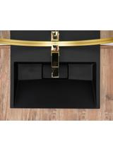 Umywalka Konglomeratowa GOYA BLACK MAT 50CM