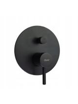 Bateria Wannowa podtynkowa Rea Lungo Czarna + Box