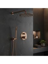 Kit de douche encastré Rea Lungo Grip Brush Copper + BOX