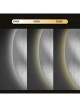 LED sienas spogulis 80x60cm CLOUD C