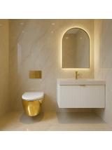 WC csésze Rea Carlo Mini Tornado NF WHITE GOLD