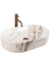 Countertop washbasin REA Nadia 60 Marrone
