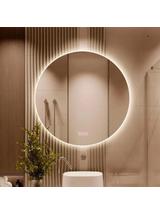 LUSTRO ŚCIENNE LED Z BLUETOOTH 60cm ROUND