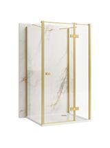 Shower enclosure Rea Atlas 120x100 Brush Gold