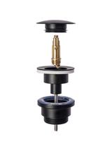 Universal click-clack βύσμα νιπτήρα Rea Black Antique