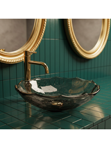 Умивальник на стільницю REA ARCTIC BLACK