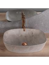 Umywalka nablatowa Rea Freja Beige