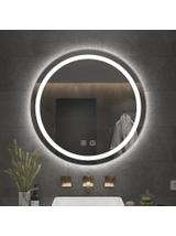 LUSTRO ŚCIENNE LED 70cm MMJ stal szczotkowana