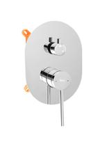 Σετ ντους REA OVAL Chrome BOX