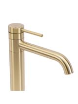 Waschbeckenarmatur Rea LUNGIS Brush Gold Super High