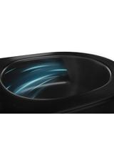WC csésze Rea Carlo Mini Tornado NF BLACK MATT