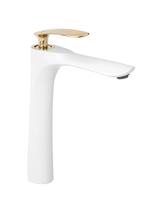Βρύση υψηλής λεκάνης REA ORBIT White Gold