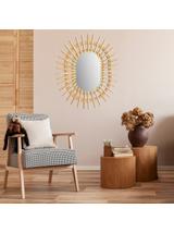 LUSTRO ŚCIENNE BOHO 57CM QDJ5749