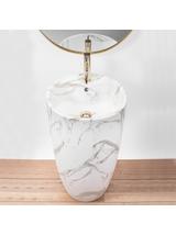 Umywalka Ceramiczna Wolnostojąca Anya Lava mat
