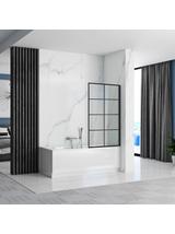 Parawan nawannowy Rea Lagos-1 Ruchomy 70 Black