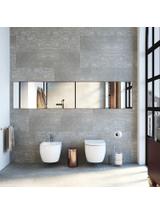 Zestaw Misa WC Carlo Mini Rimless Flat + Bidet Carlo Mini