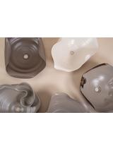Ceramic Countertop Basin REA HM-66TB Handmade ART