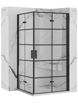 Kabina prysznicowa Rea Molier Black Double 80x90