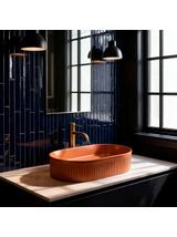 Kriauklė stalviršio Rea Vanda Cinnamon Matt