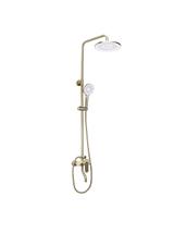 Shower set REA DROP Brush Gold