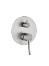 Zestaw natryskowy podtynkowy Rea Foster Nikiel Szczotkowany + BOX