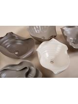 Ceramic Countertop Basin REA HM-66TB Handmade ART