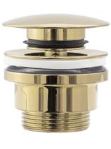 Zestaw Sofia black marble + bateria wysoka Lungo gold + korek uniwersalny złoty