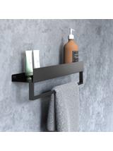 Półka łazienkowa wannowa SF01 60cm czarny mat