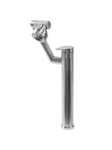 Bateria Umywalkowa REA PACO Wysoka Nikiel Szczotkowany INOX