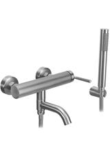 Bateria wannowa REA Argon Nikiel Szczotkowany