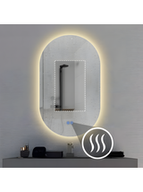 LUSTRO ŚCIENNE LED 50x80cm S027