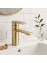 Grifo de lavabo Rea STORM GOLD BRUSH Low