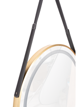 LUSTRO ŚCIENNE LED Z PASKIEM 60cm YH-3339