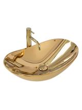 Umywalka nablatowa Rea Royal Gold