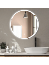 LUSTRO ŚCIENNE LED Z RAMĄ 60cm 106