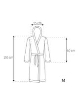 Szlafrok damski Jordan Ecru Grey L