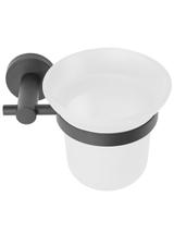 Szczotka WC GUN Czarna 322234A LEO