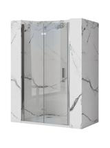 Porte de douche Rea Molier Chrome + profilé 80