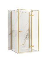 Shower enclosure Rea Atlas 90x90 Brush Gold