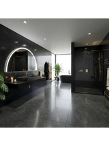 CONGLOMERATE WASHBASIN GOYA BLACK MAT 70CM