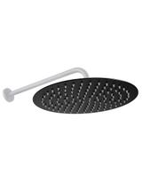 Rainfall shower head Rea Black Matt 25cm
