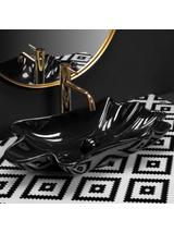 Umywalka REA Infinity Black + Korek