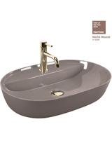 Umywalka REA Aura 61 Beige Shiny