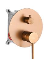 Grifo de bañera Rea Lungo Brush Copper + Box