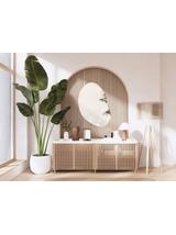 LED sienas spogulis 80x60cm CLOUD C