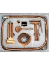 Bidé csap Lungo  Loop Copper Brush