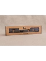 Kylpyhuonetarvikesetti Rio Brush Copper 4 osaa