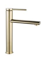 Βρύση νιπτήρα REA OVAL, Gold High