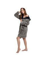 Szlafrok damski Jordan Grey Navy L