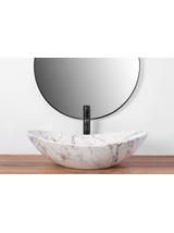 Umywalka nablatowa Rea Royal Statuario Marble Matt